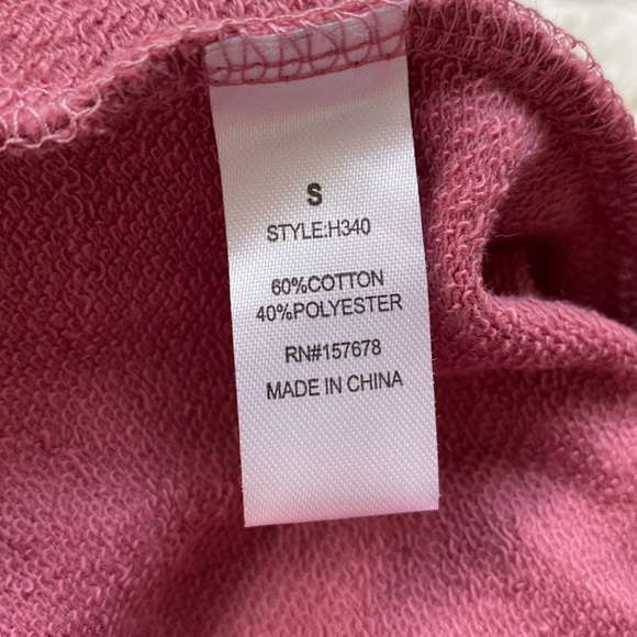 🎉2X HP🎉 Reflex Terry Drawstring Shorts 💗 Mauve - Picture 10 of 10